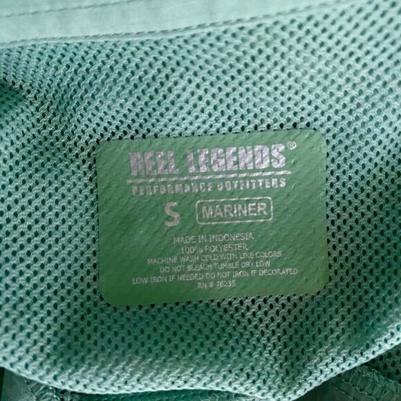 Reel Legends Mariner Sleeveless Top Moisture Wicking UPF Women's Size Small NEW - Picture 6 of 6